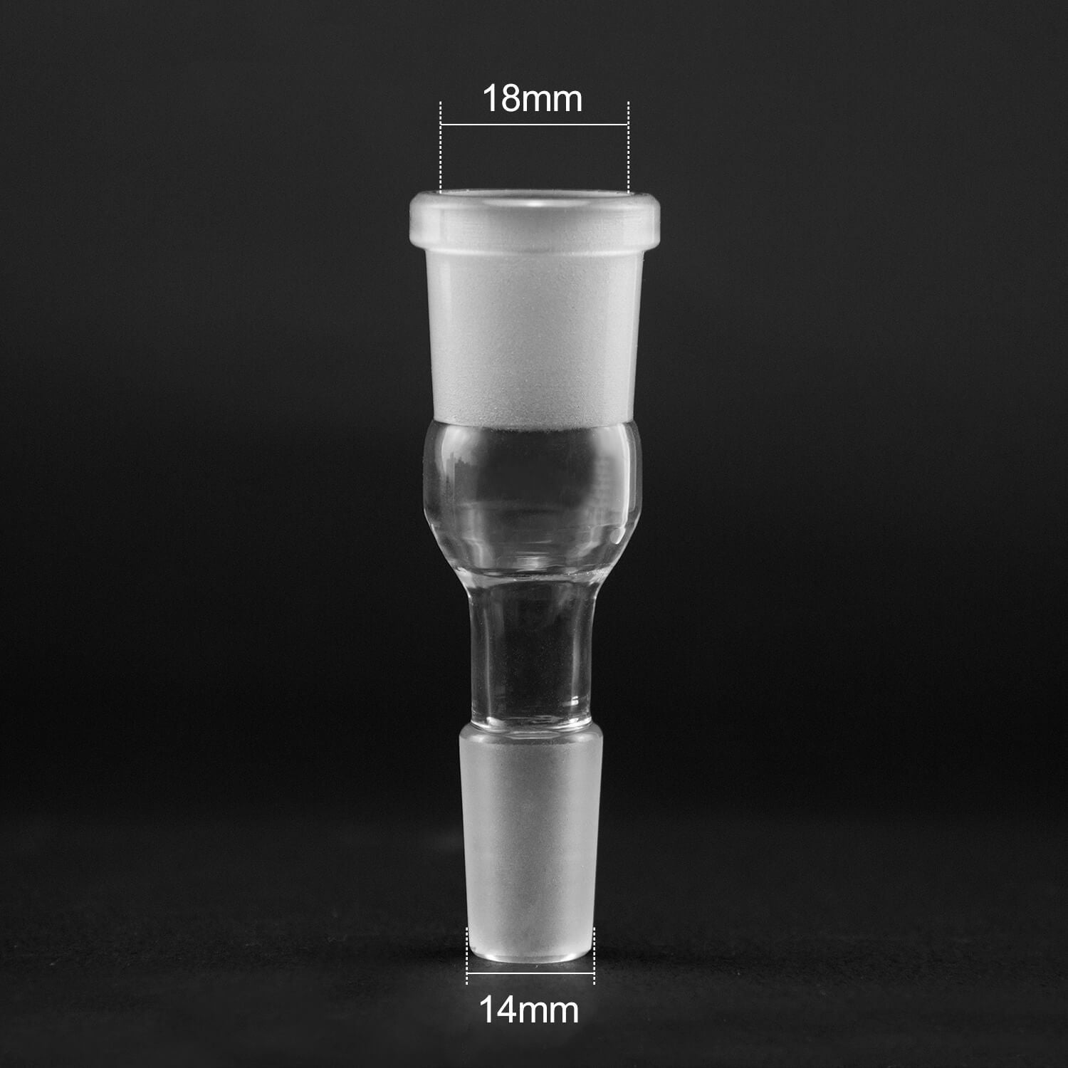 Glass Adapter 14mm Male to 18mm Female