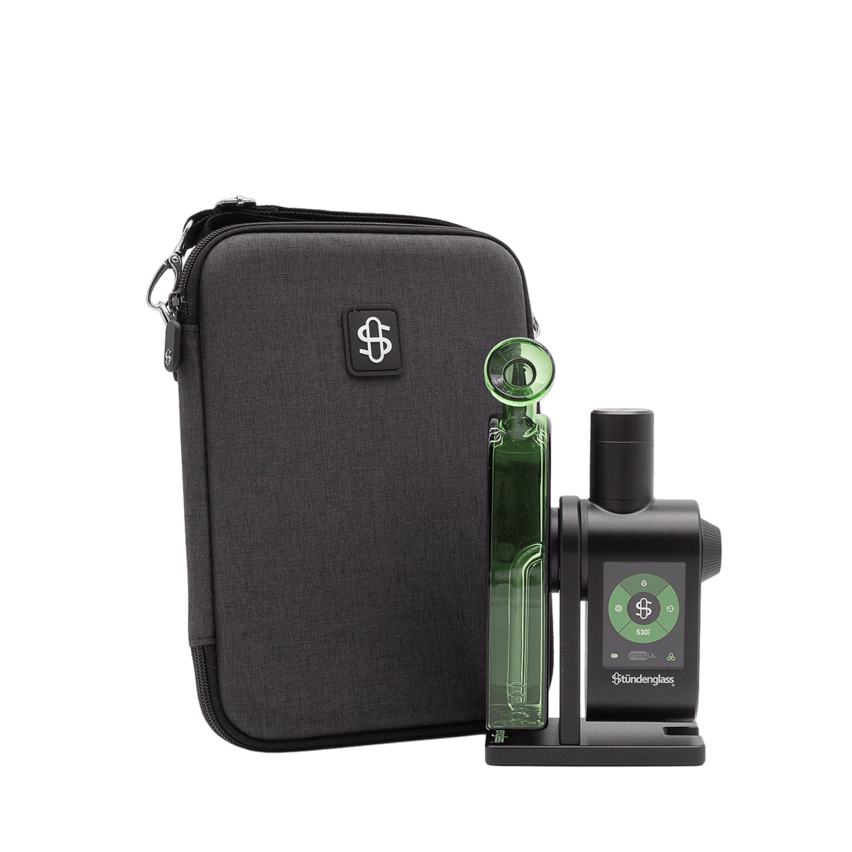 Stündenglass Modül + Dok Deluxe Travel Set - Green Glass