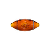 HANDMADE GLASS FISHBONE SPOON PIPE