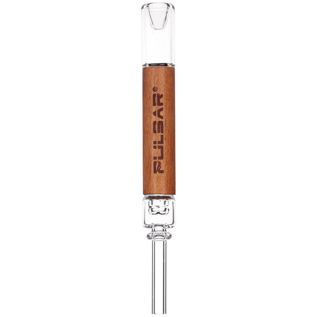 Pulsar Quartz & Wood Deco Dab Straw - 5.75"