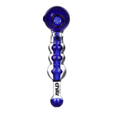 Pulsar Chillr Glycerin Glass Hand Pipe - 7.5" / Blue