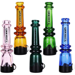 5入組 - Pulsar Maria Chillum 手捲煙管 - 3.75吋 / 琥珀色、藍色、綠色、粉紅色、青色