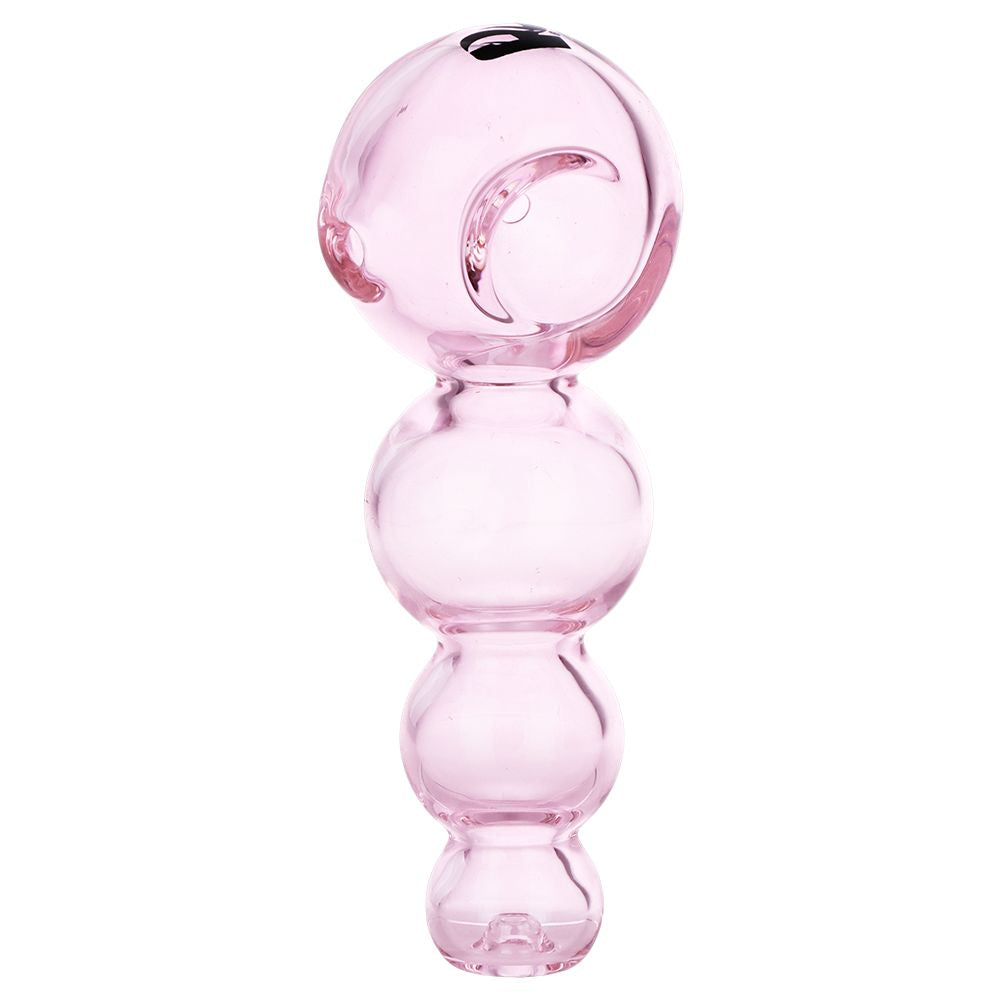 PACK DE 4 UDS. - Pipa de cuchara esférica Pulsar - 4" / Azul, Verde, Rosa, Humo