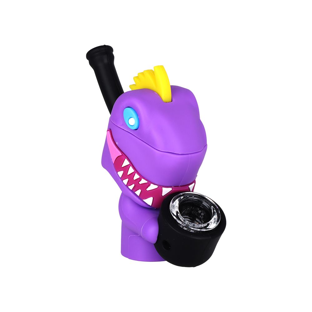 8CT 展示盒 - SeshGear Silicone Squad 系列祕密收納手持煙斗 - 4 英寸 / 多種款式隨機出貨
