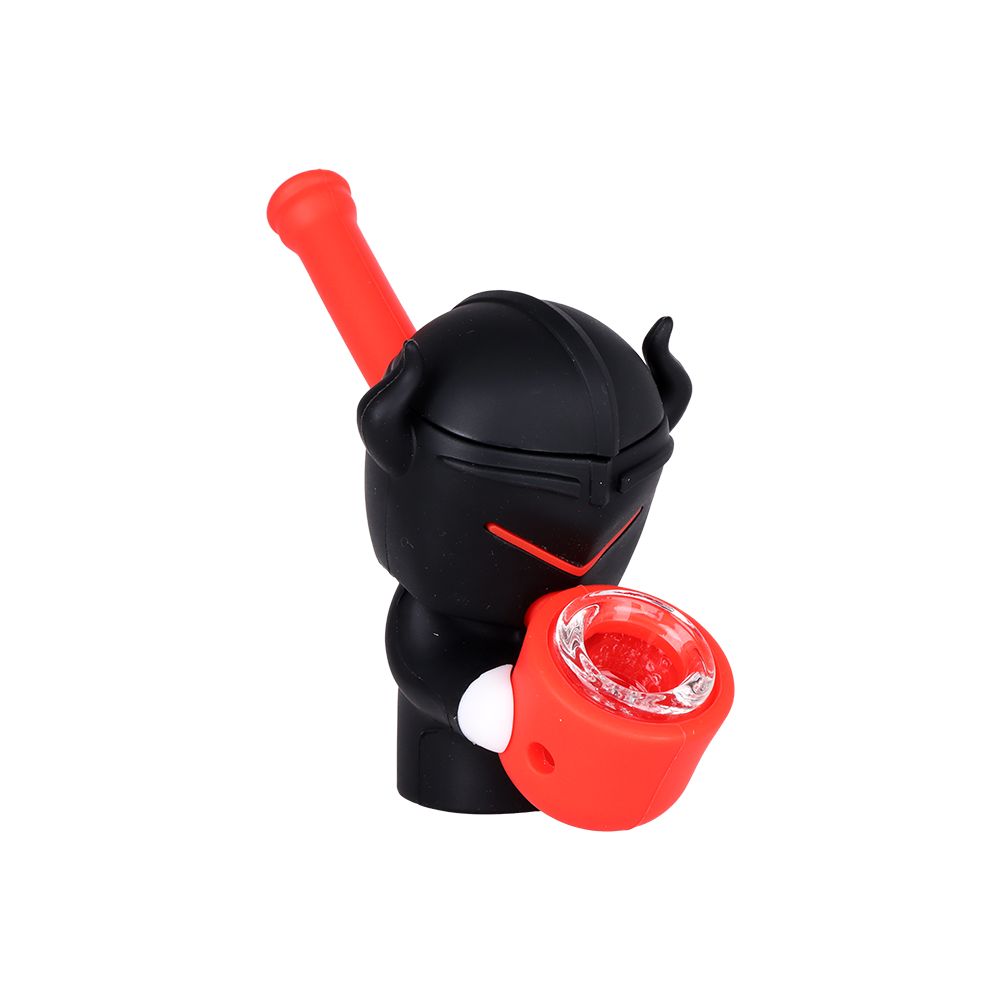 8CT 展示盒 - SeshGear Silicone Squad 系列祕密收納手持煙斗 - 4 英寸 / 多種款式隨機出貨