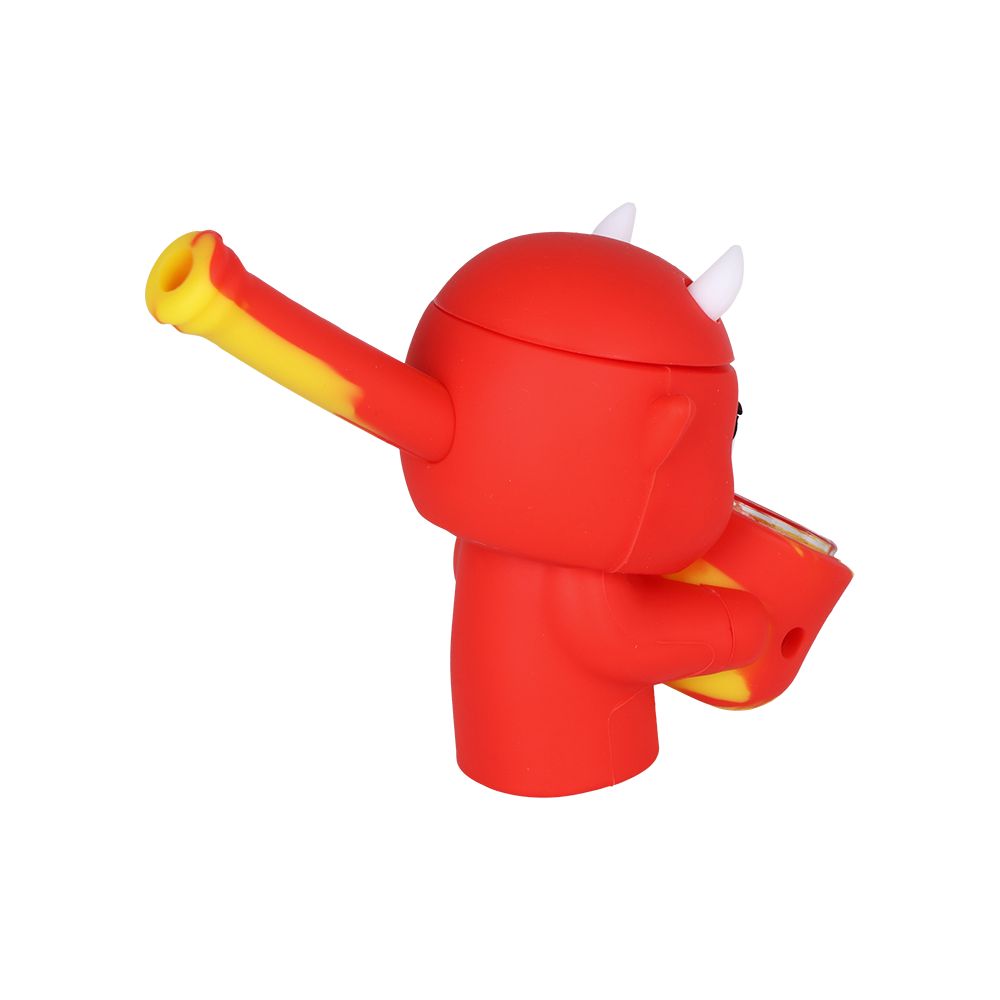8CT 展示盒 - SeshGear Silicone Squad 系列祕密收納手持煙斗 - 4 英寸 / 多種款式隨機出貨