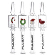 4 入裝組合 - Pulsar 聖誕裝飾沾料吸管 (Dab Straws) - 6.25 英吋 / 各式花樣