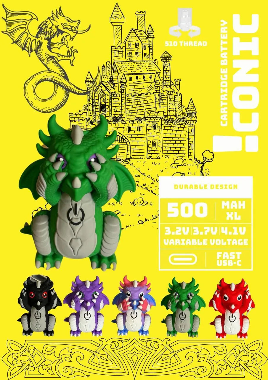 Iconic Dragon Cartridge Battery