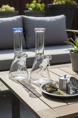 8吋燒杯型玻璃水煙斗