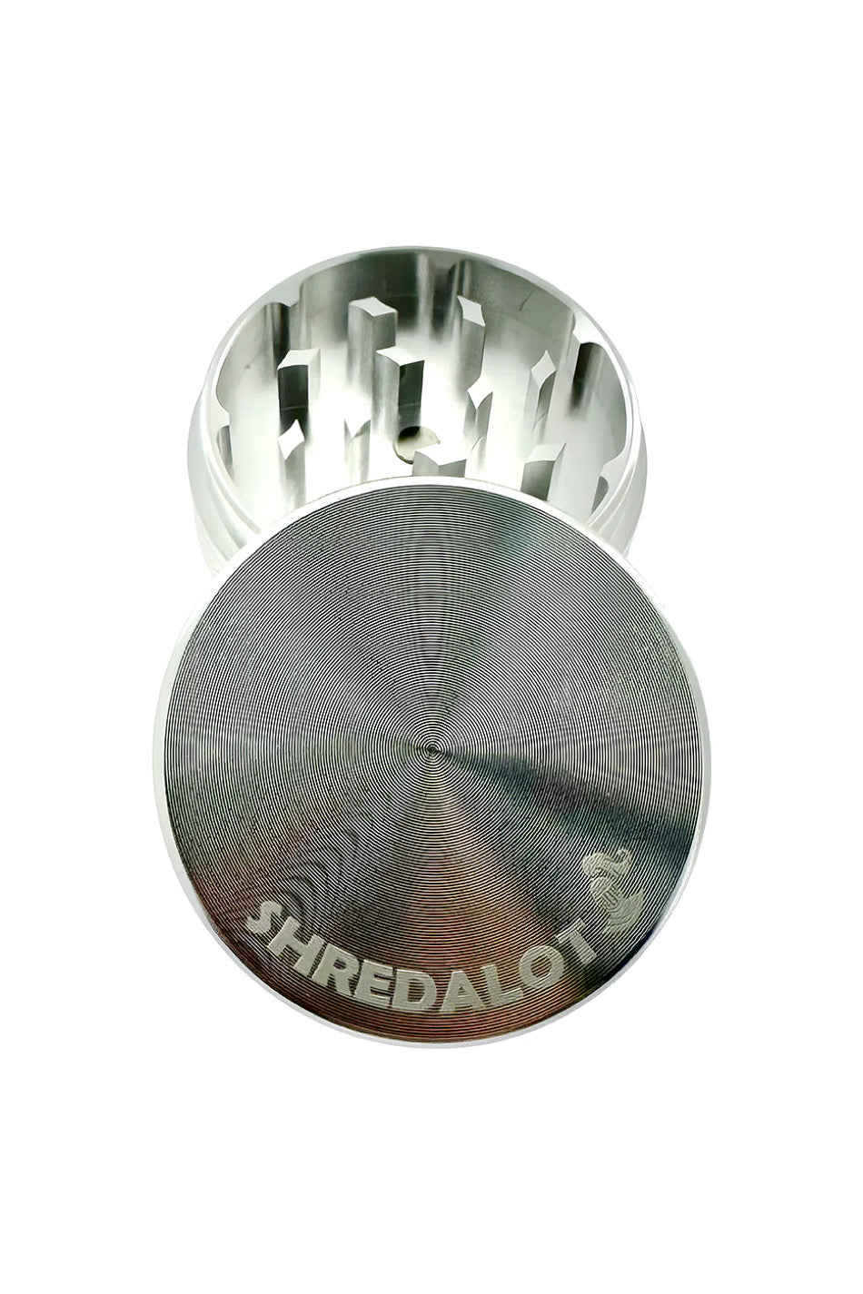 AFM Sir Shredalot 2-Piece Metal Herb Grinder – 50 mm Aluminum Grinder