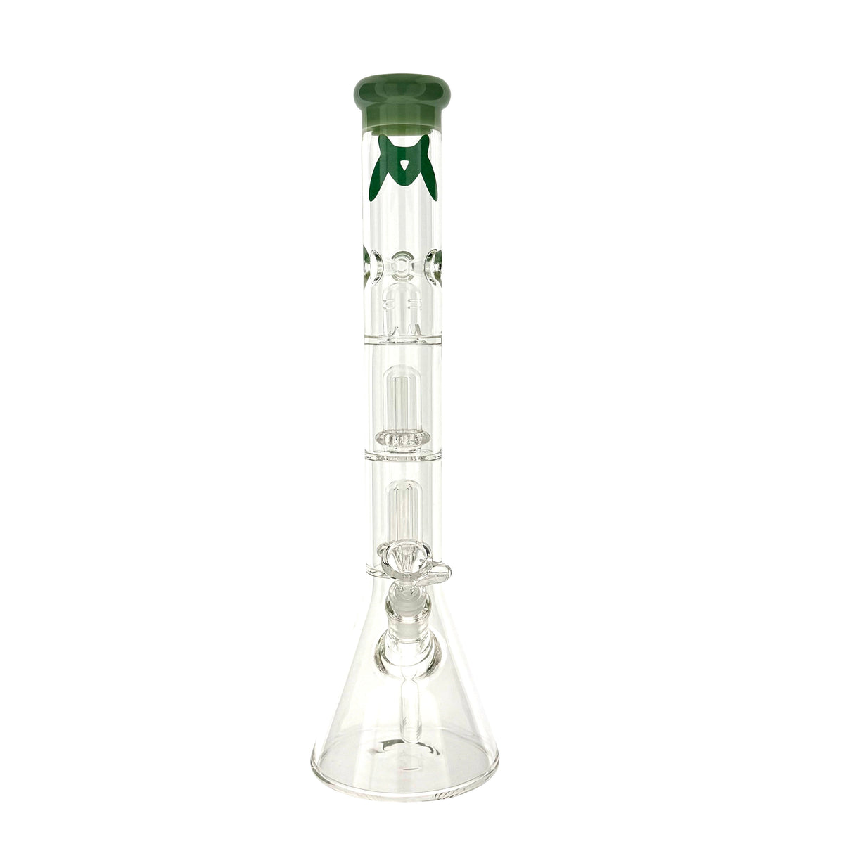 18" Double UFO Beaker Bong