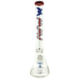 America! 18" 9mm thick beaker red lip USA 250 year limited celebration edition