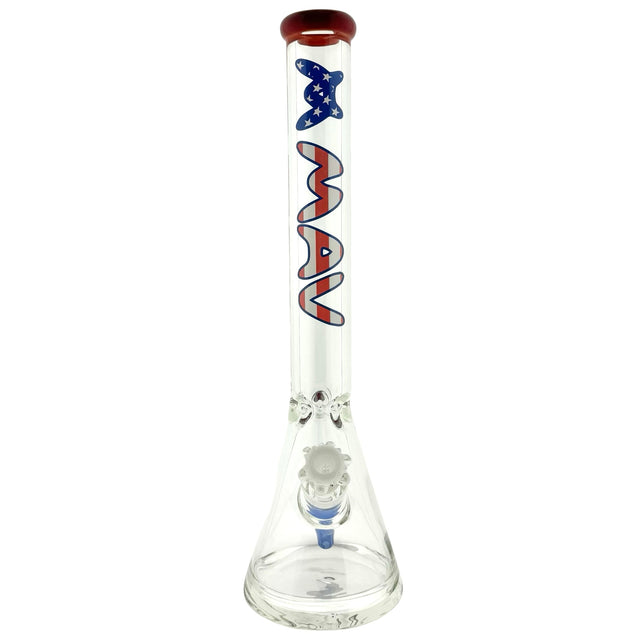 America! 18" 9mm thick beaker red lip USA 250 year limited celebration edition