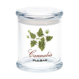 Pulsar Pop Top 玻璃罐 | 大號 | 4.5 英寸 x 3.9 英寸
