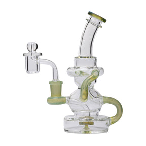 人級短款 Klein 玻璃回收式煙槍水煙斗