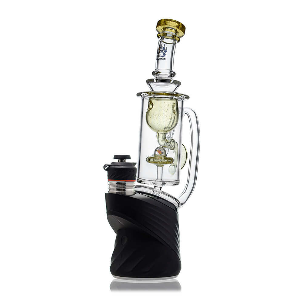 適用於 Puffco Peak OG 與 Pro 的 Klein 回收器玻璃配件（含蛋白石）| Calibear
