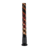 5" Lucky Goat swirly 12 hole Reversal Downstem - Black