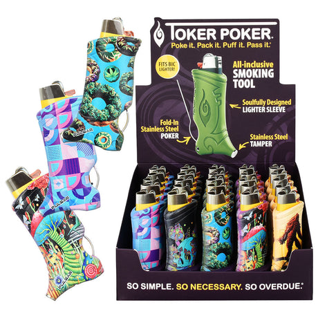 Pulsar Design 系列 Toker Poker 打火機套 | 系列 2 | 綜合 | 25 入展示盒