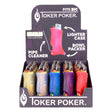 25CT DISPLAY - Toker Poker Lighter Sleeve - Sparkles / Assorted Colors