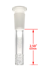 TAG - 18/14MM 6 Row x 3 (54 Hole) Open End Gridded Super Slit Downstem (5.50")
