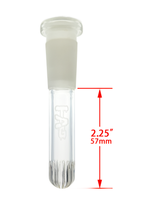 TAG - 18/14MM 封閉式圓頭超級狹縫蓮蓬頭煙管