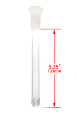 TAG - 18/14MM Closed End Rounded Super Slit Showerhead Downstem
