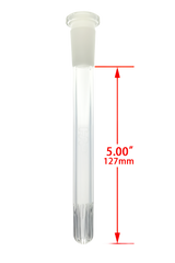 TAG - 18/14MM Closed End Rounded Super Slit Showerhead Downstem