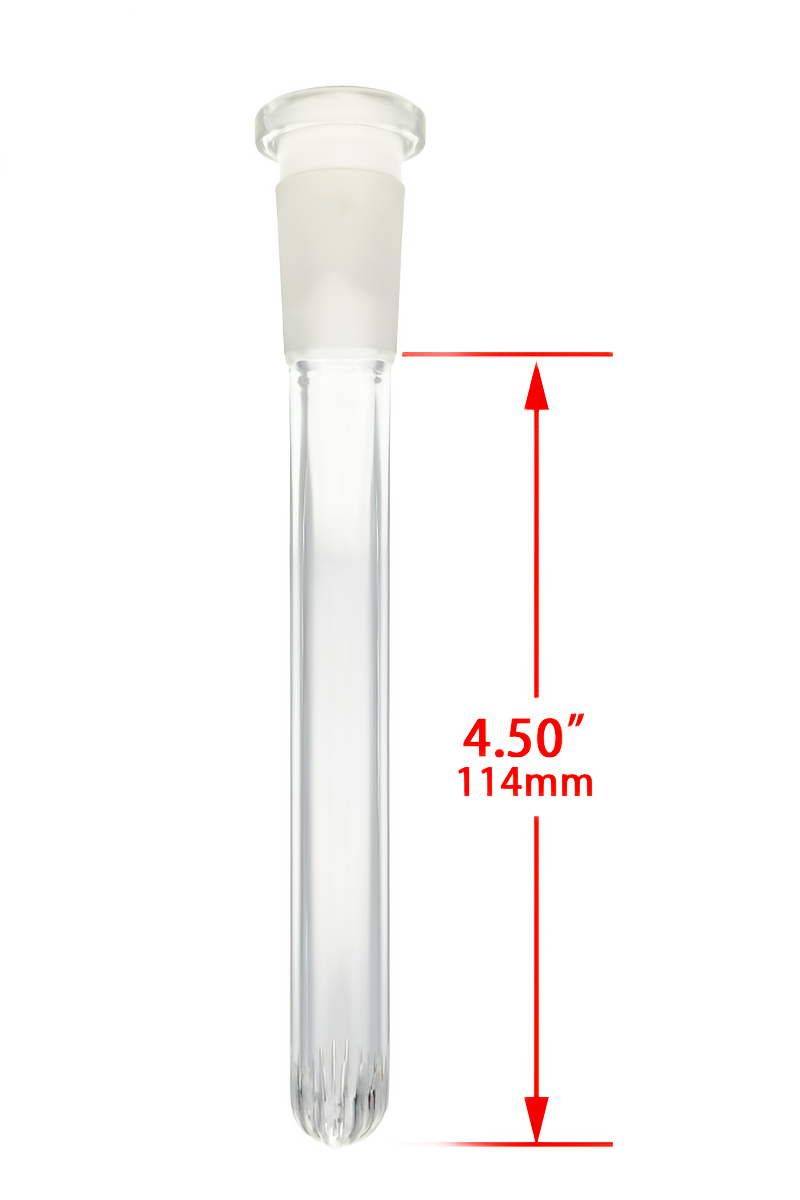 TAG - 18/14MM Closed End Rounded Super Slit Showerhead Downstem