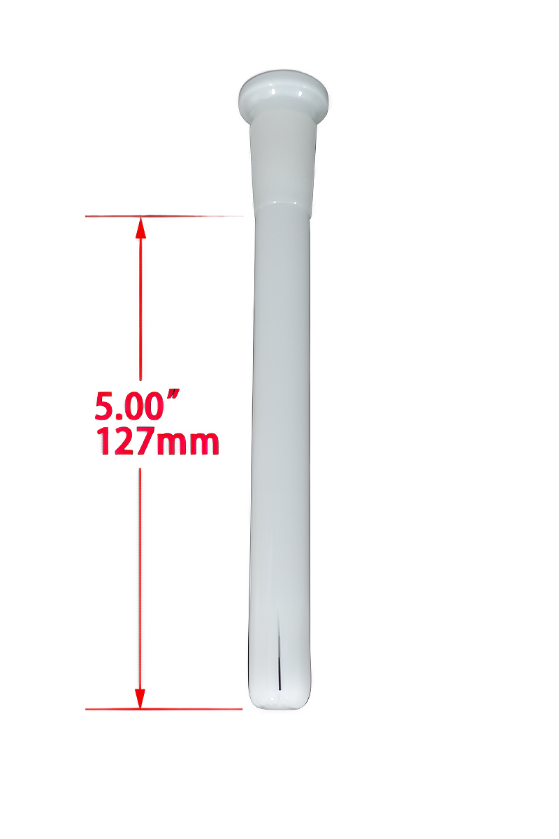 TAG - 18/14MM Open End Rounded Super Slit Showerhead Downstem