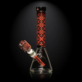 Bong Elemental de 11" con forma de vaso de precipitados