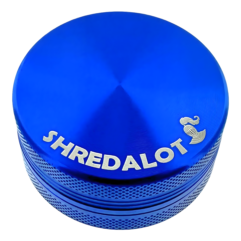 AFM Sir Shredalot 2-Piece Metal Herb Grinder – 50 mm Aluminum Grinder