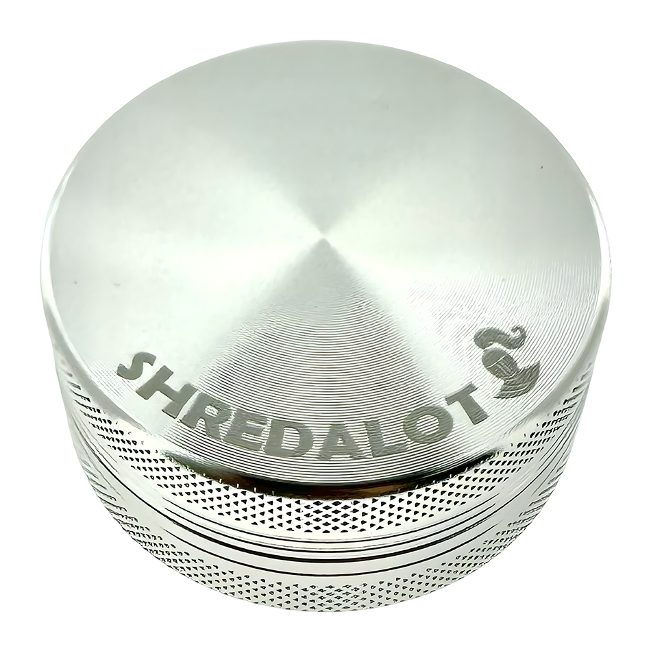 AFM Sir Shredalot 2-Piece Metal Herb Grinder – 63 mm Aluminum Grinder