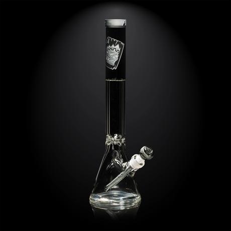 Cursed Saint Card 16" Beaker Bong
