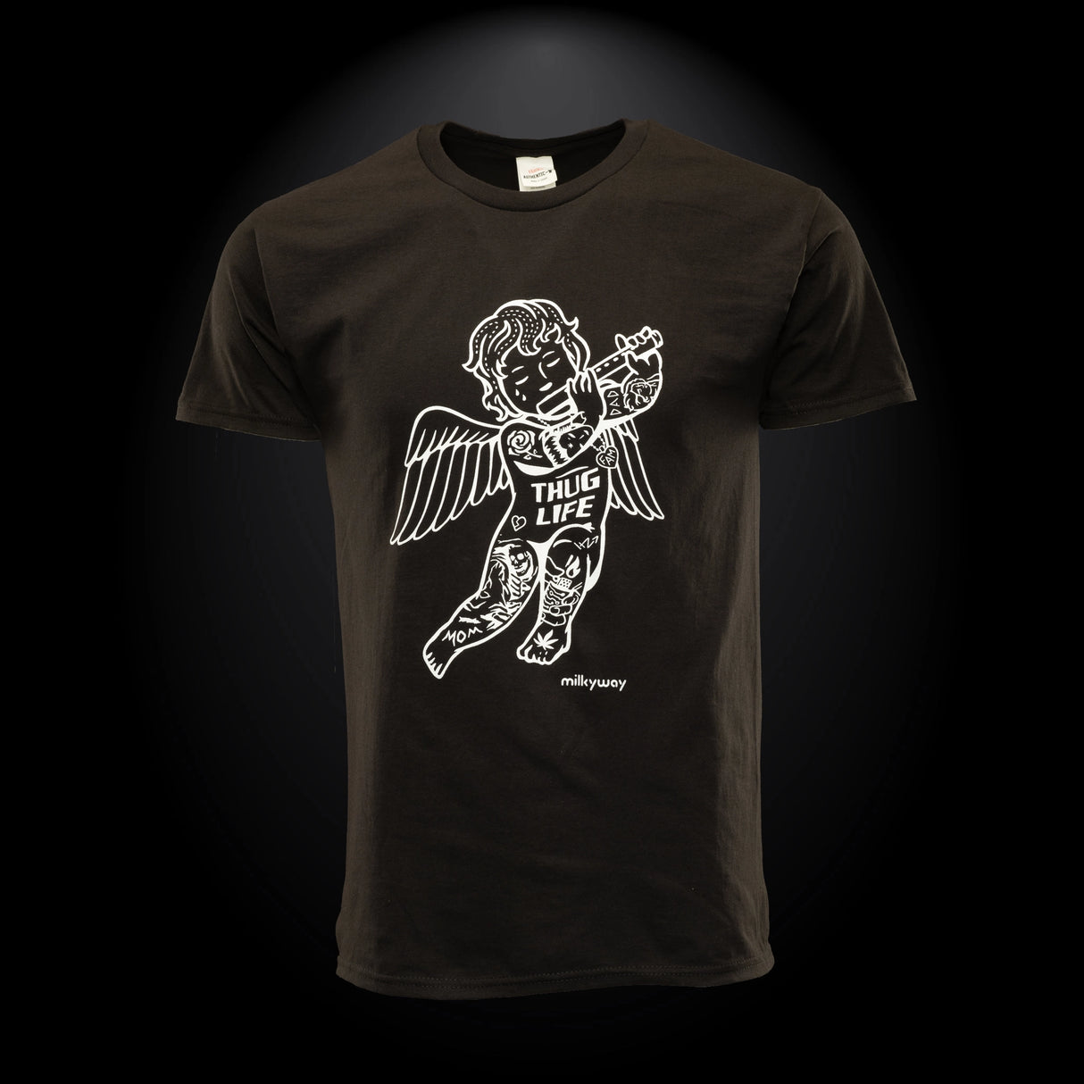 An Angels Thug Life Cotton T-shirt