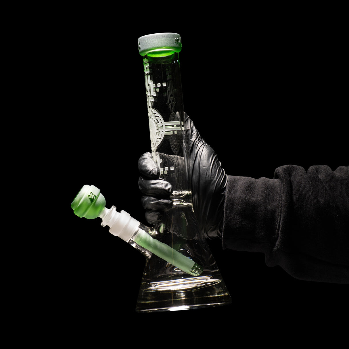 Bio-Encryption 10.5" Beaker Bong