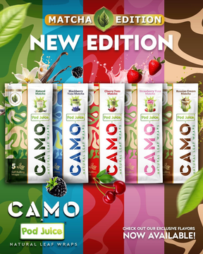 CAMO 2026年新抹茶口味