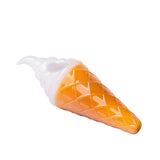 硼矽玻璃冰淇淋造型手持菸斗 “Cone Zone” – 4½″