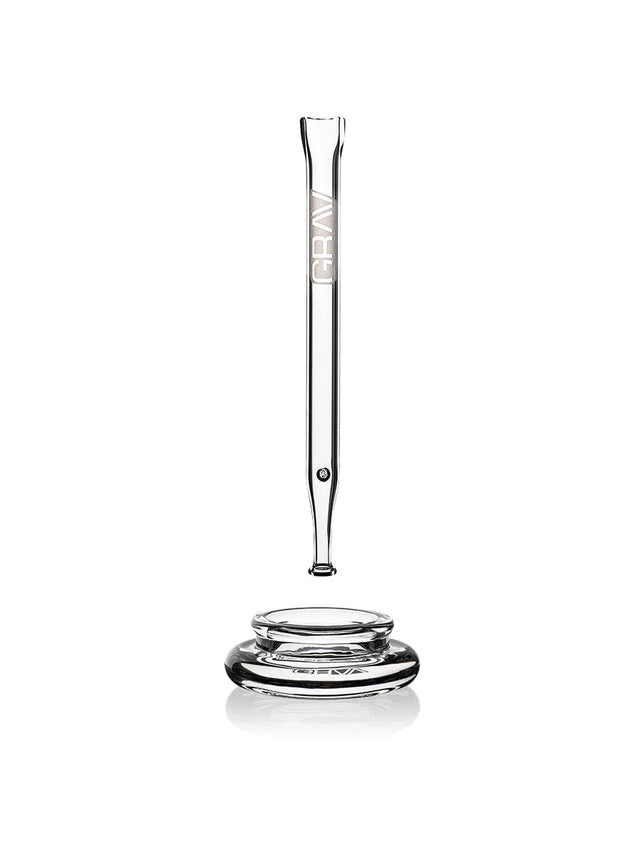 GRAV Quartz Dab Straw & Borosilicate Dish Set