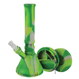 6PC SET - Eyce Beaker Silicone Water Pipe - 12" / 14mm / Assorted Colors
