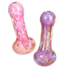 粉彩泡泡湯匙型菸管 - 3.75吋 / 顏色隨機