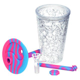 Cooling Freeze Travel Cup Bubbler - 6" /14mm F /Colors Vary