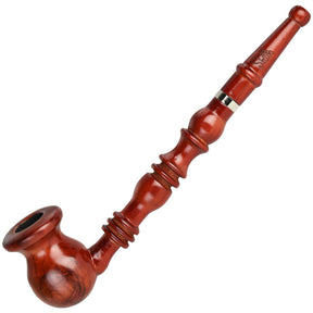 Pulsar Shire Pipes 花瓶碗教堂長煙斗櫻桃木煙斗 - 9英吋