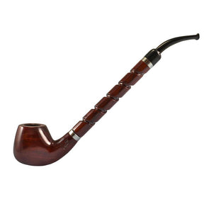 Pulsar Shire Pipes 彎曲白蘭地櫻桃木菸斗 - 10.5 英吋