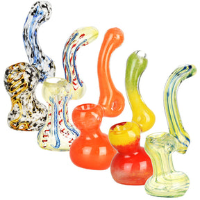 10件套組 - 藝術玻璃泡泡器 - 5"-6" / 混色