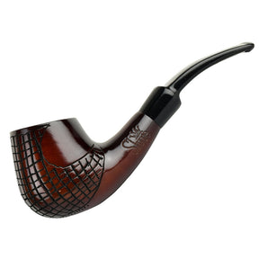 Pulsar Shire Pipes 雕刻白蘭地櫻桃菸斗 - 5.5英吋 / 紋路木