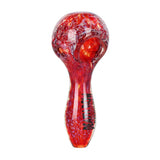 Death Row Records US Frit Glass Spoon Pipe | 4"