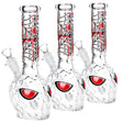 3CT 套裝 - 蜘蛛人夜光造型玻璃水煙斗 - 9.75吋 / 14mm 母接口