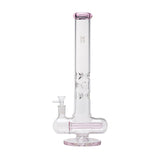 Human Grade Inline Tube Triple Ice Catch Glass Water Pipe