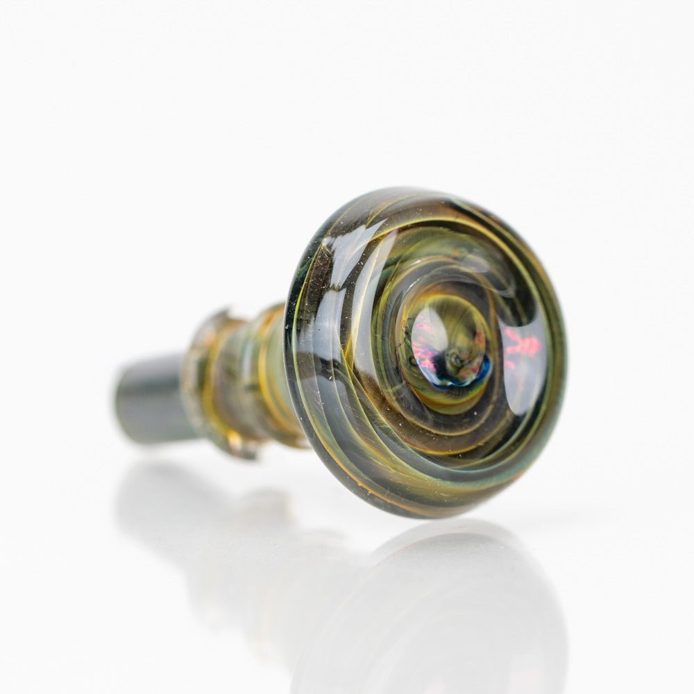 Empire Glassworks PuffCo Peak Pro 3D XL Chamber Glass Joystick Cap - Vintage