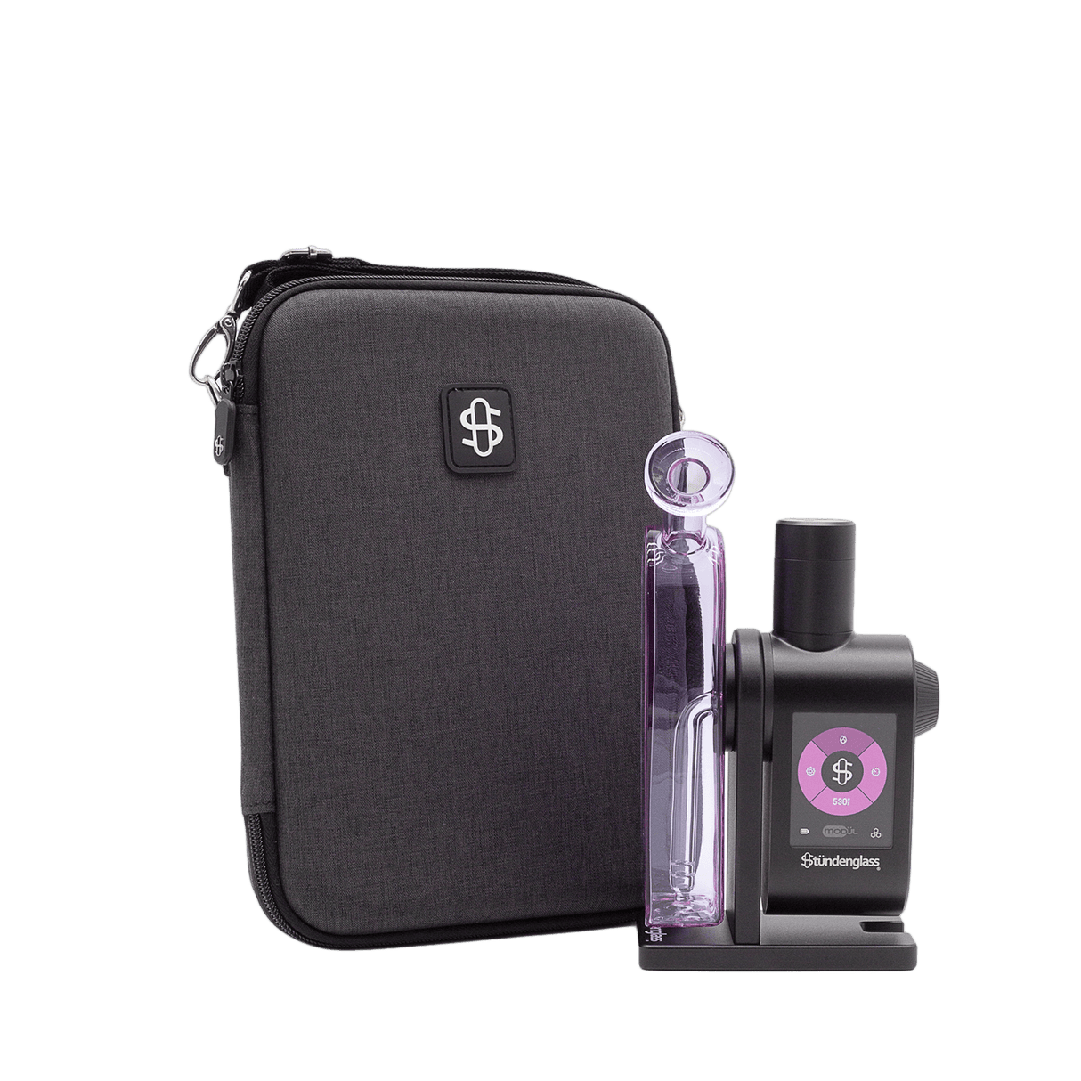 Stündenglass Modül + Dok Deluxe Travel Set - Purple Glass